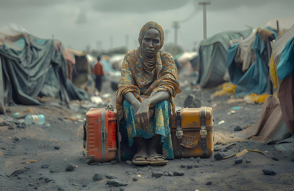 Sudan Shattered by Famine Ruin and Mass Flight